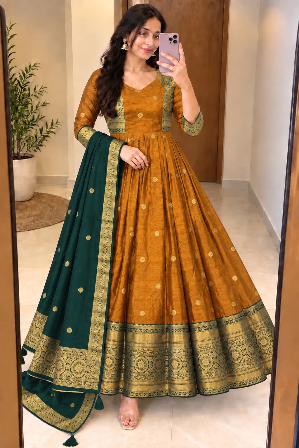 Anarkali Festive Look _Traditional Charm