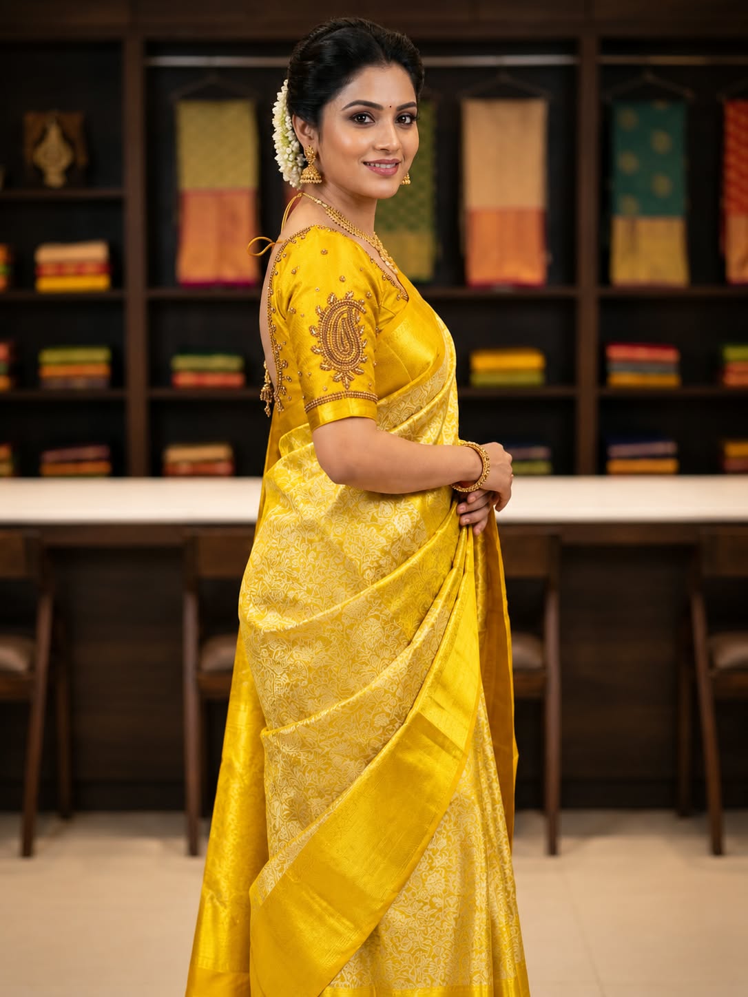 Golden Sarees _Festive Collection